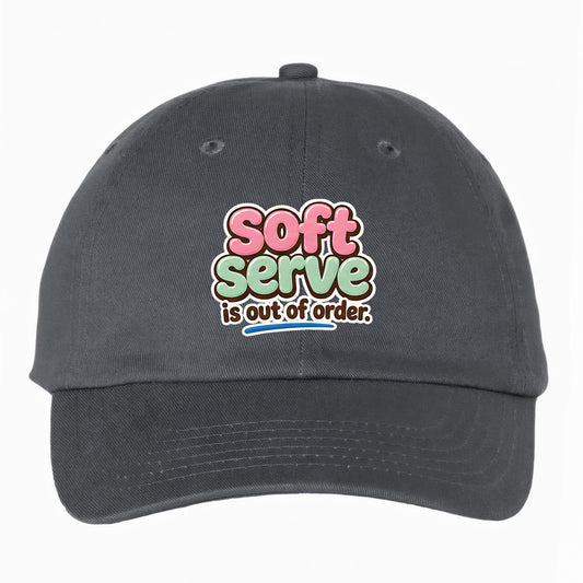 Volleyball Hat – Soft Serve is Out of Order (Made in US)