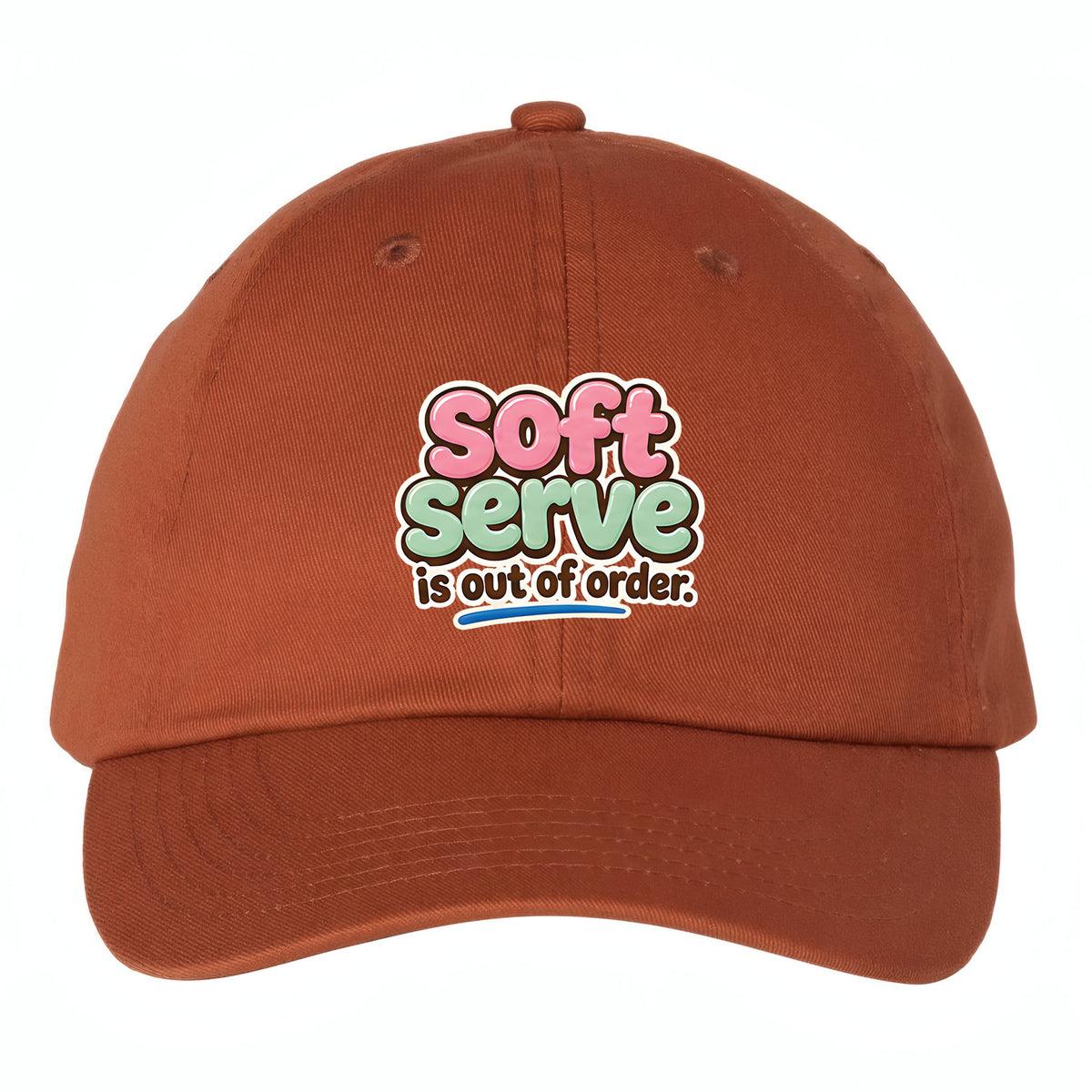 Volleyball Hat – Soft Serve is Out of Order (Made in US)