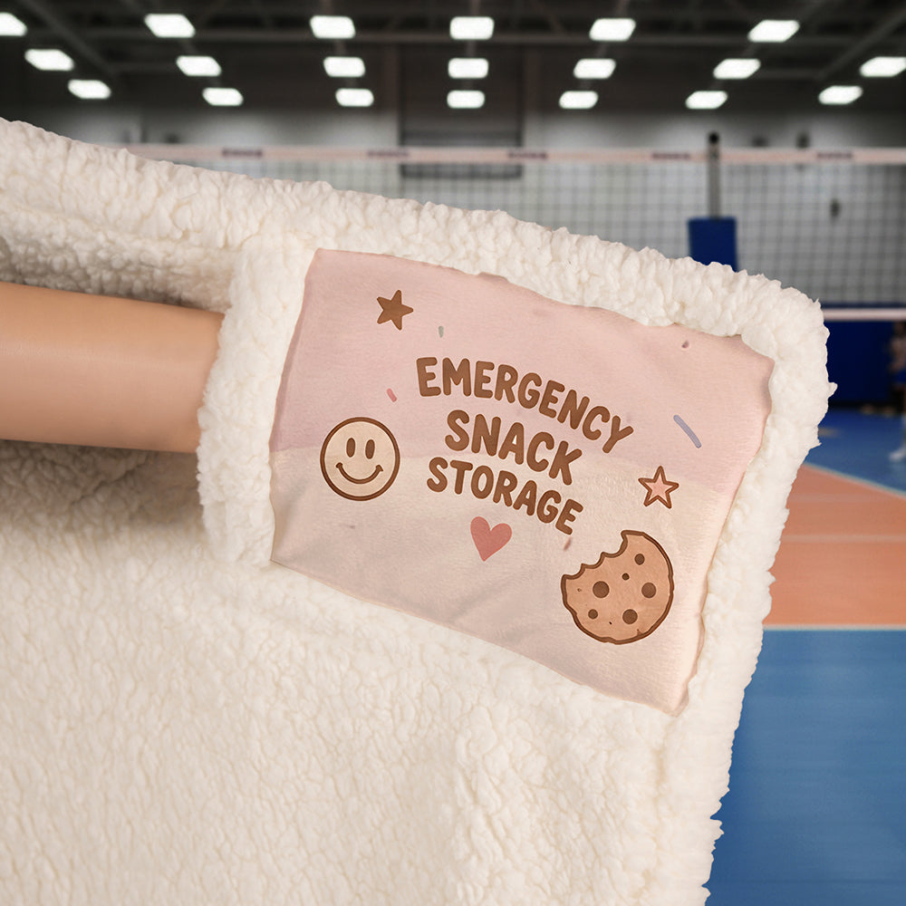 Volleyball Hooded Blanket – Court Cocoon