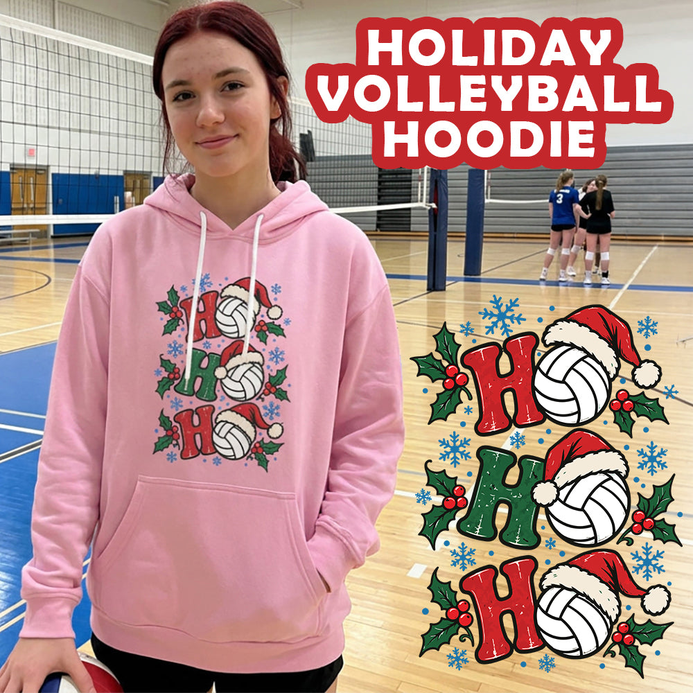 Volleyball Hoodie Classic HoHoHo