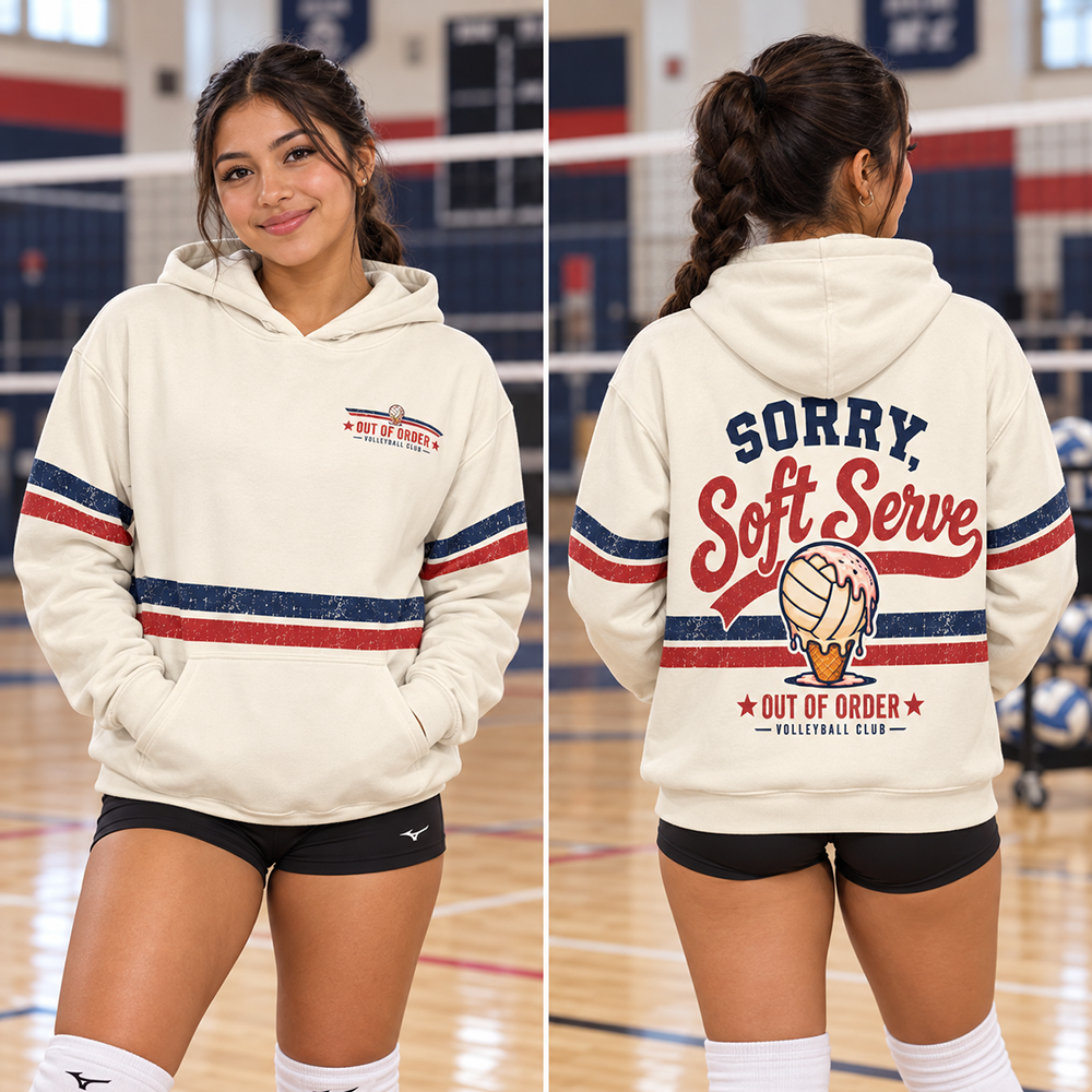 Volleyball Hoodie – Out of Order Club