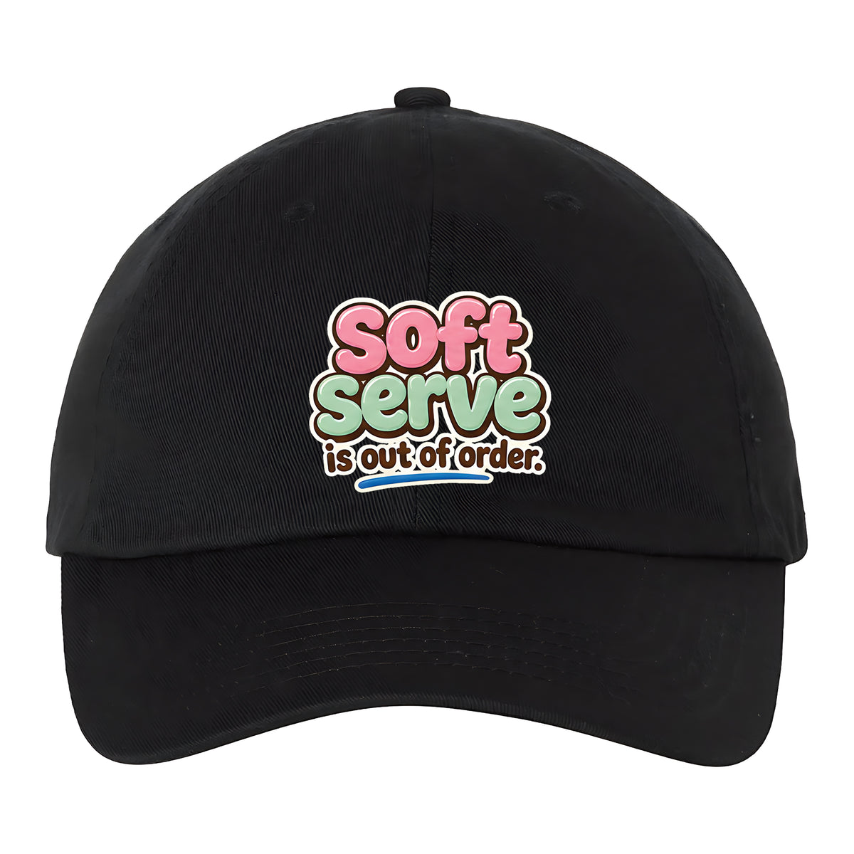 Volleyball Hat – Soft Serve is Out of Order (Made in US)