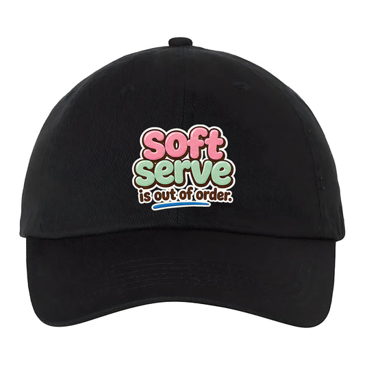 Volleyball Hat – Soft Serve is Out of Order (Made in US)
