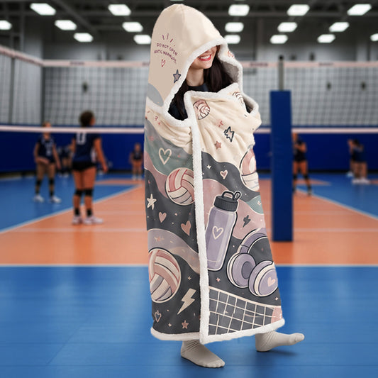 Volleyball Hooded Blanket – Player Recharging