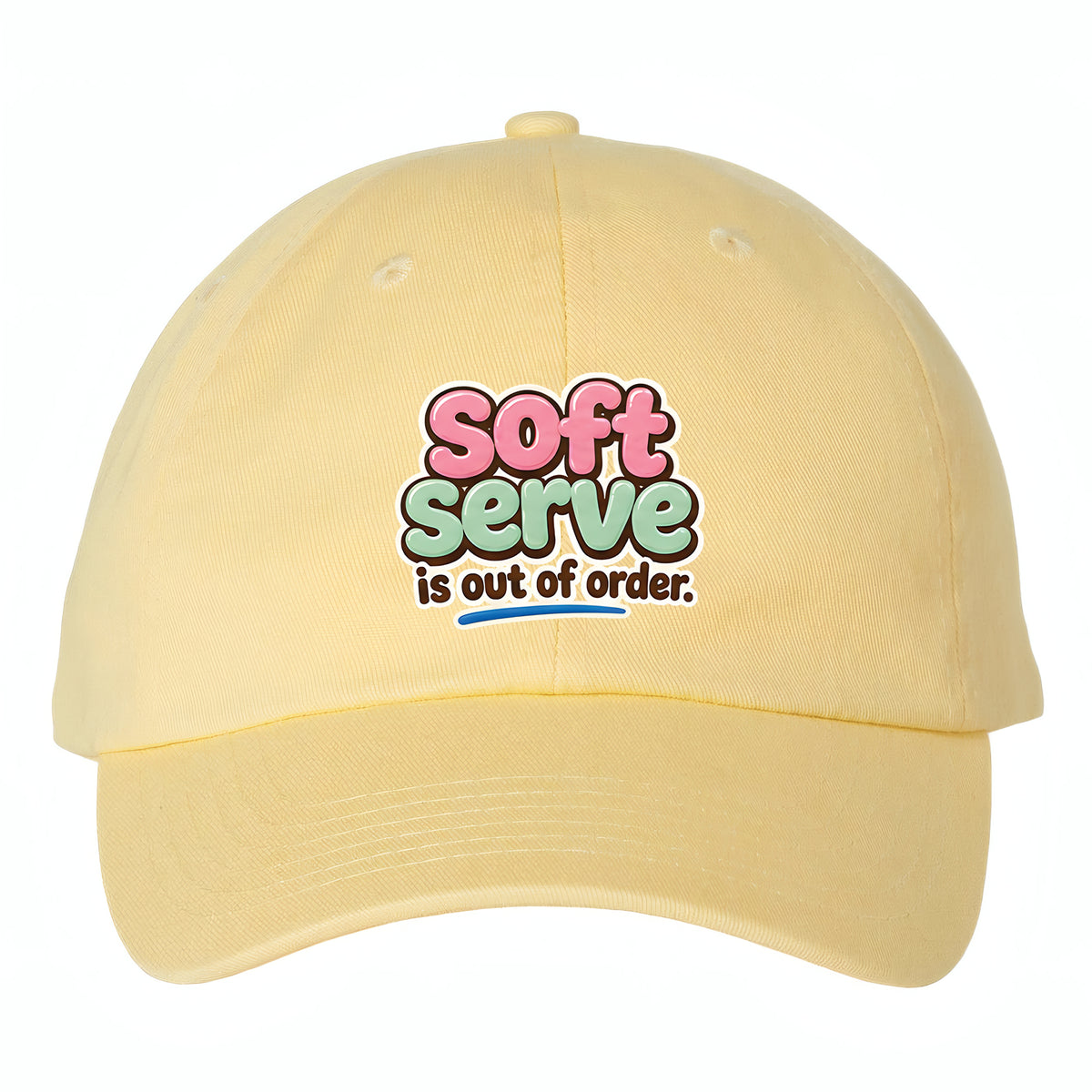 Volleyball Hat – Soft Serve is Out of Order (Made in US)