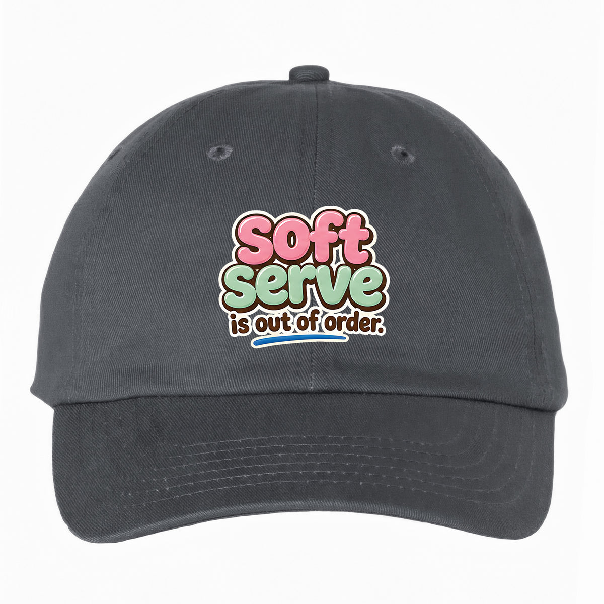 Volleyball Hat – Soft Serve is Out of Order (Made in US)