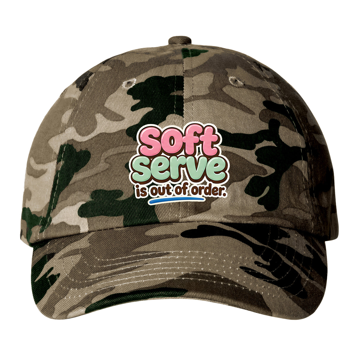 Volleyball Hat – Soft Serve is Out of Order (Made in US)