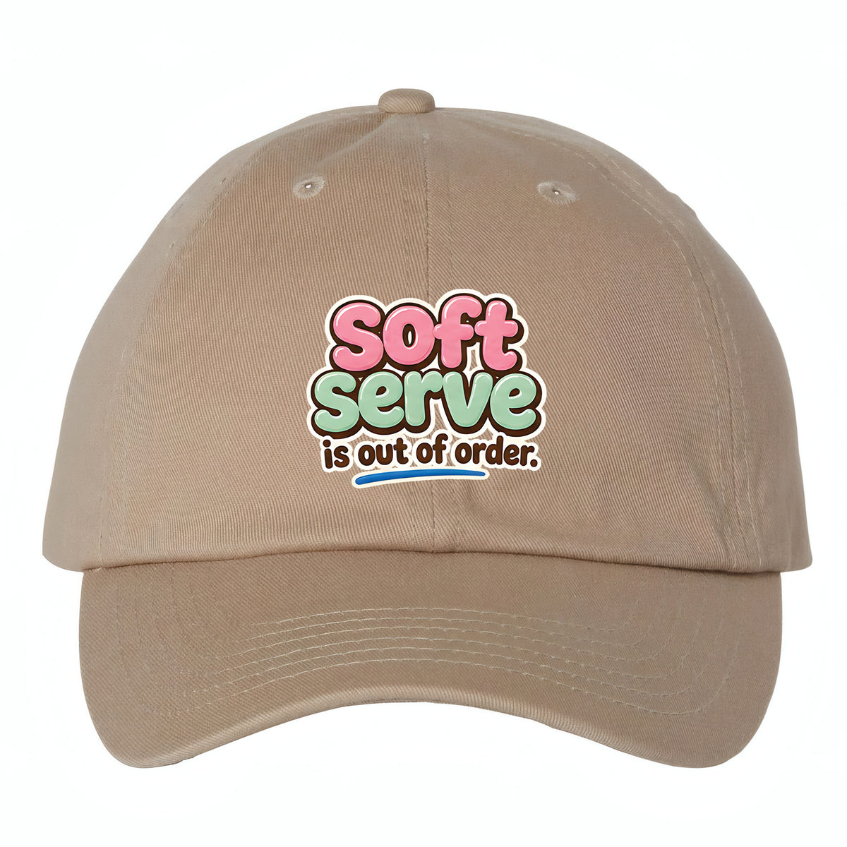 Volleyball Hat – Soft Serve is Out of Order (Made in US)
