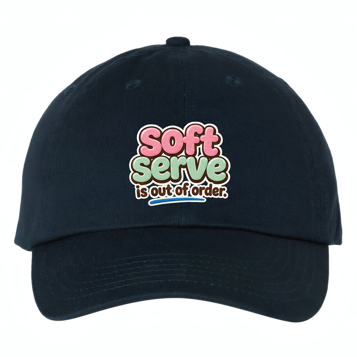 Volleyball Hat – Soft Serve is Out of Order (Made in US)