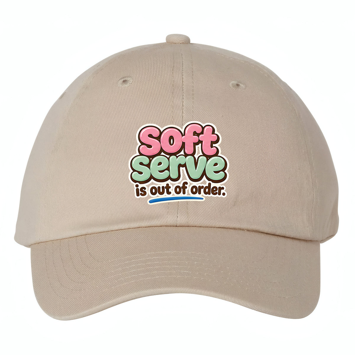 Volleyball Hat – Soft Serve is Out of Order (Made in US)