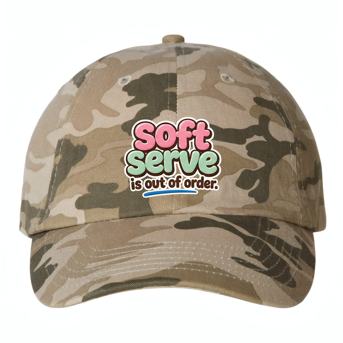 Volleyball Hat – Soft Serve is Out of Order (Made in US)
