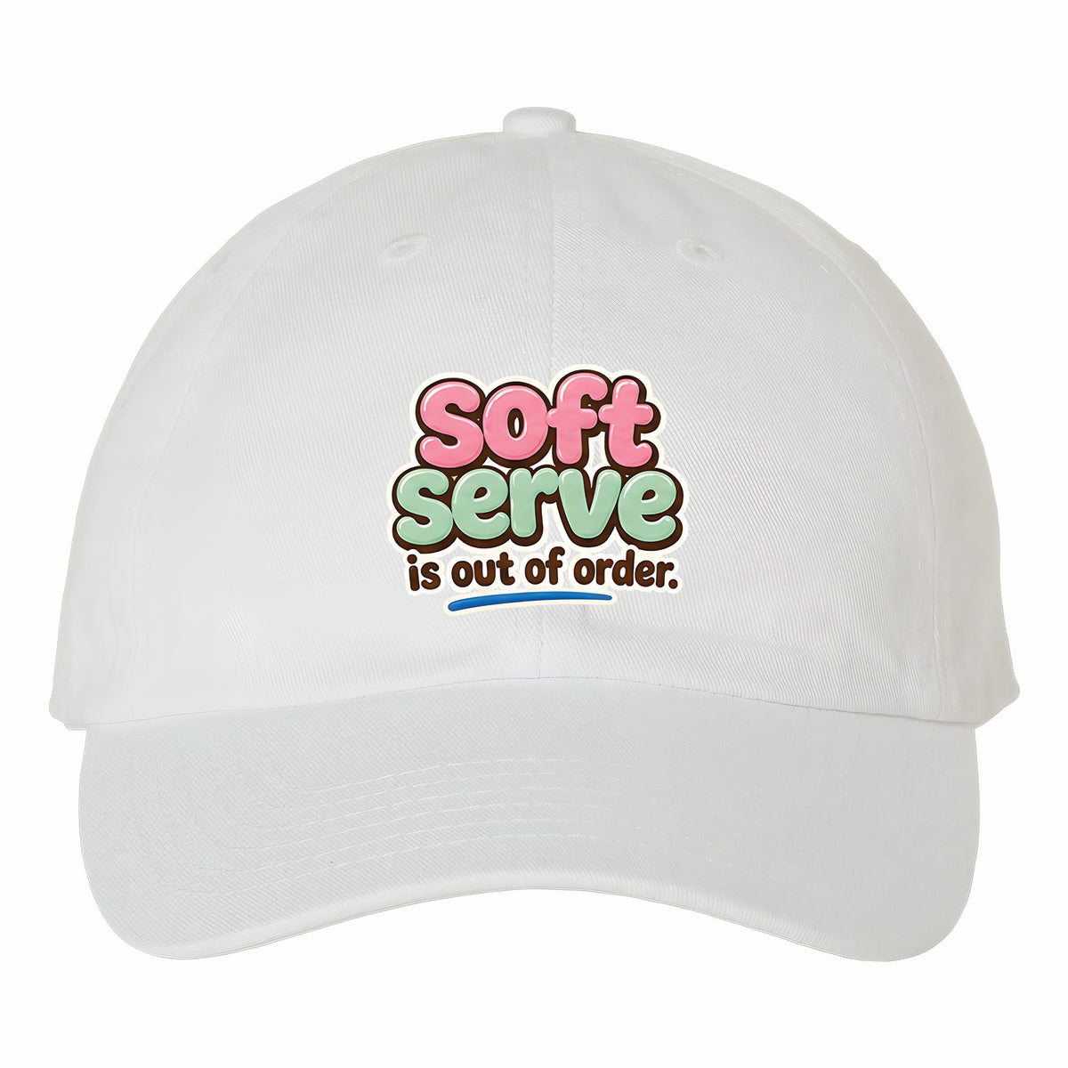 Volleyball Hat – Soft Serve is Out of Order (Made in US)